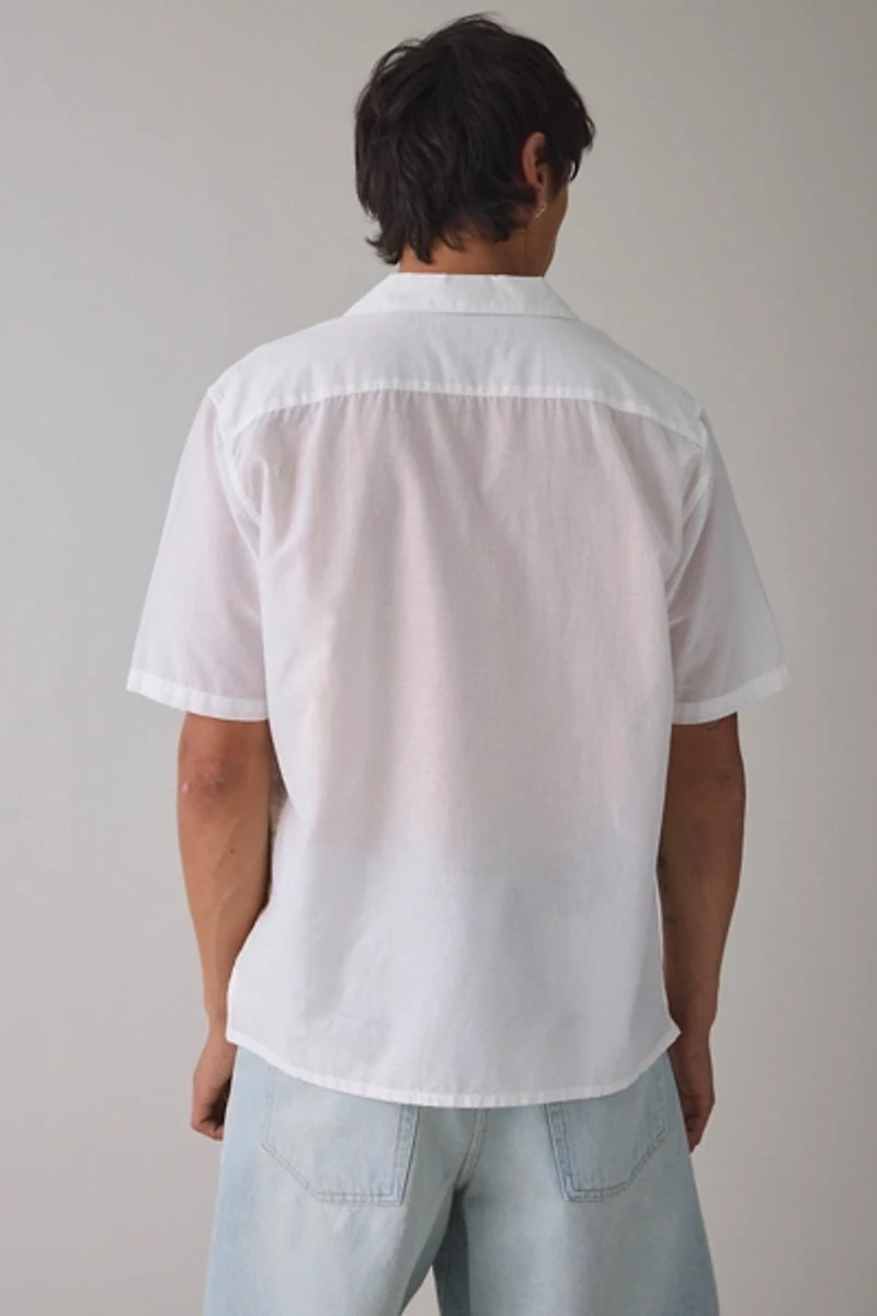 AllSaints Monument Photo Print Resort Shirt