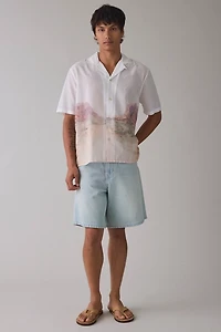 AllSaints Monument Photo Print Resort Shirt