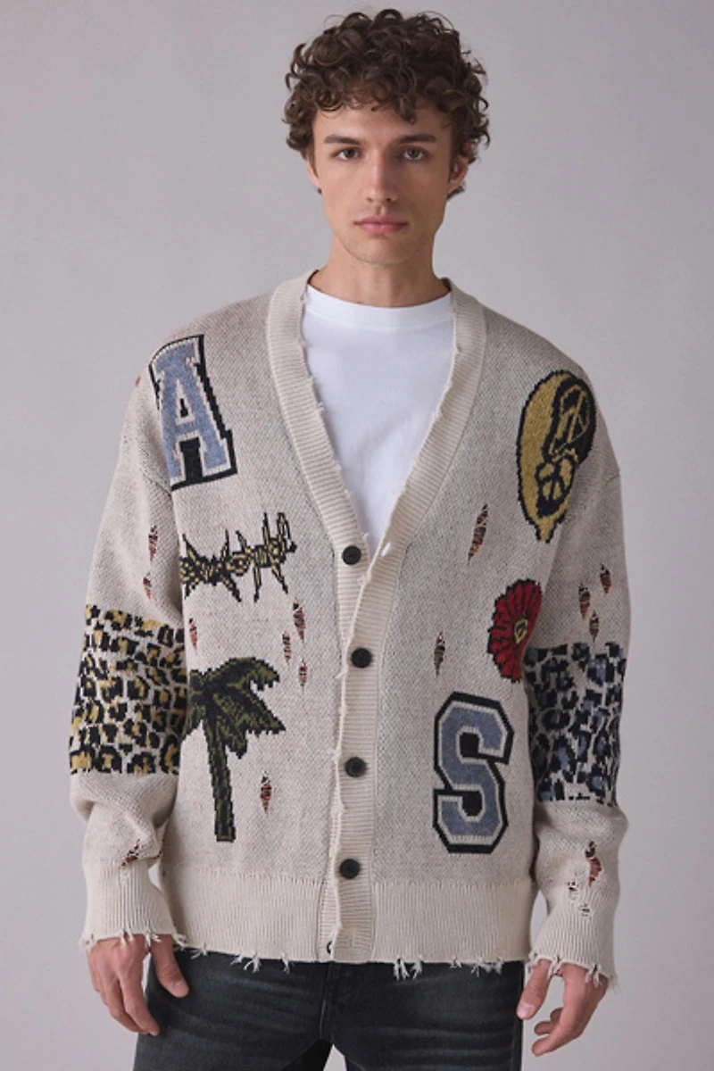 AllSaints Foxx Cardigan Sweater