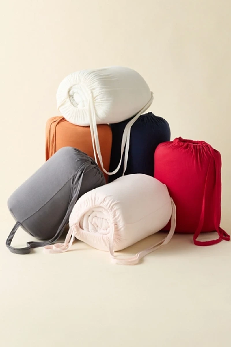 Soft Tee Jersey Pintuck Comforter Set