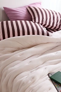 Soft Tee Jersey Pintuck Comforter