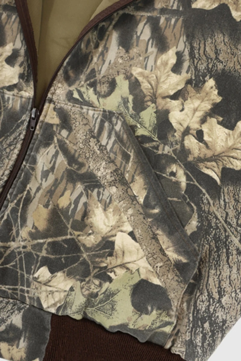 Vintage Real Tree Full Zip Jacket