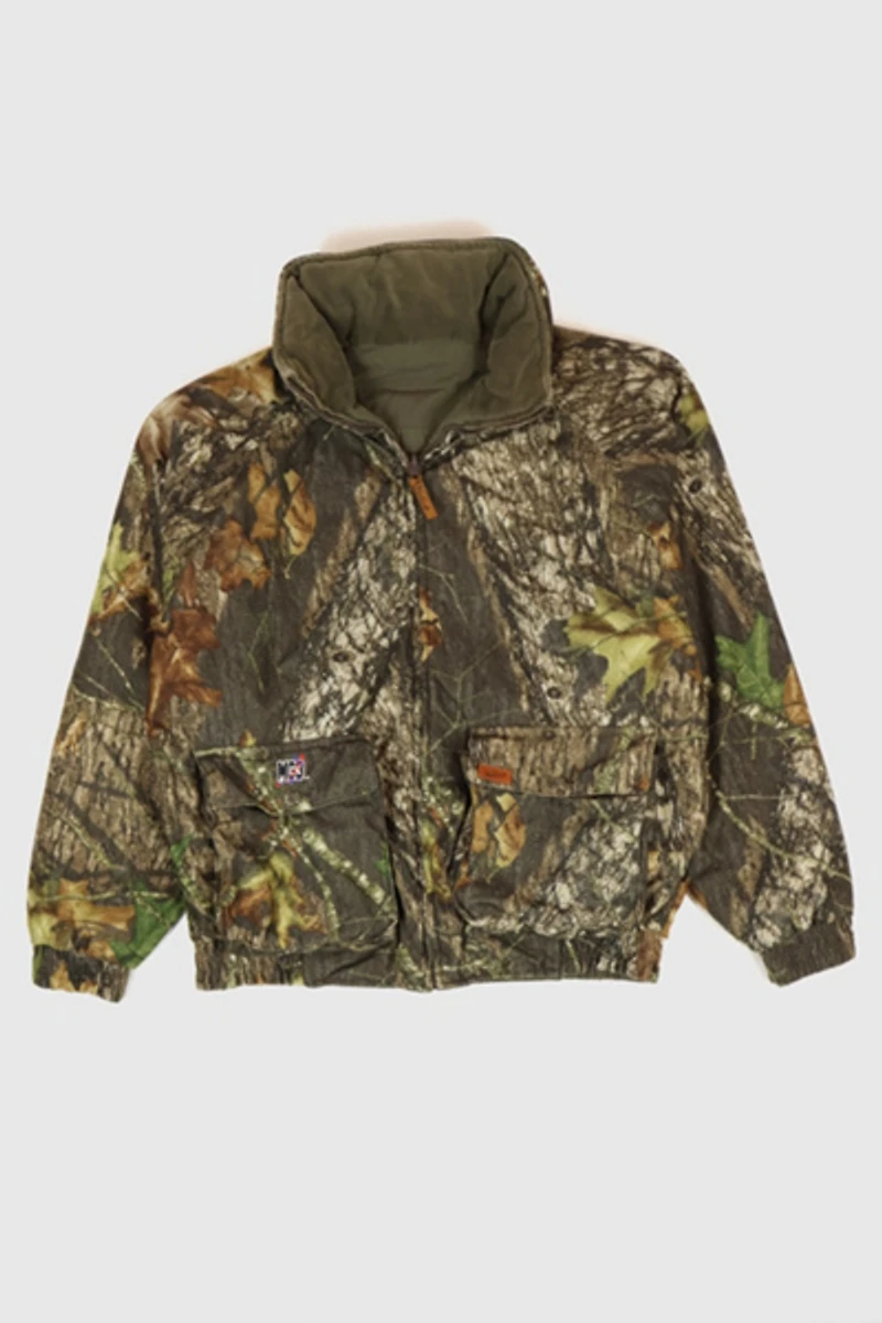 Vintage Woolrich Reversible Real Tree Camo Jacket