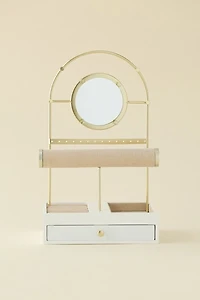 Arched T-Bar Jewelry Storage Organizer & Display Stand