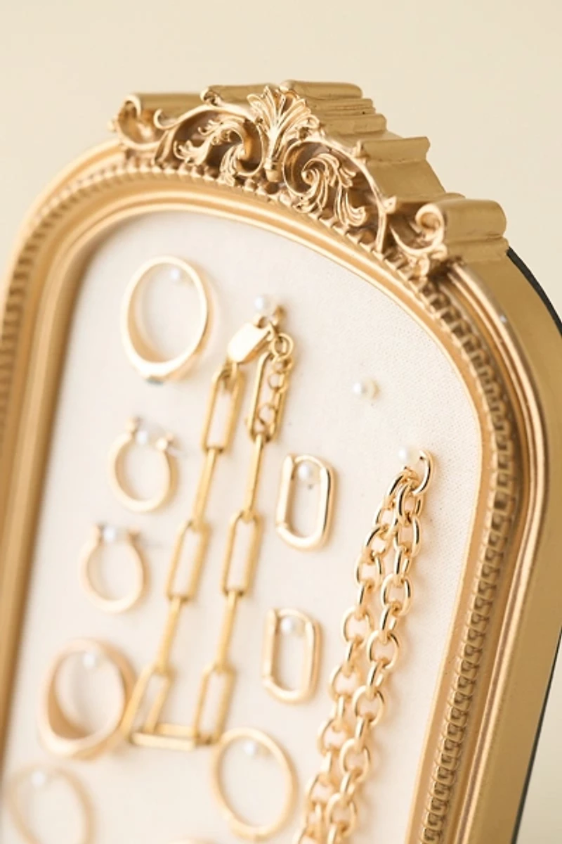 Ornate 5” X 7” Jewelry Storage Picture Frame