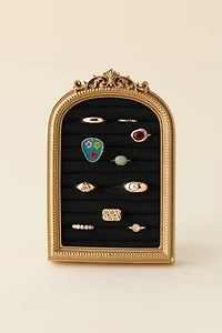 Ornate 5” X 7” Ring Holder Picture Frame