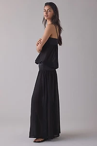 Lioness Gracia Sheer Chiffon Drop Waist Maxi Dress