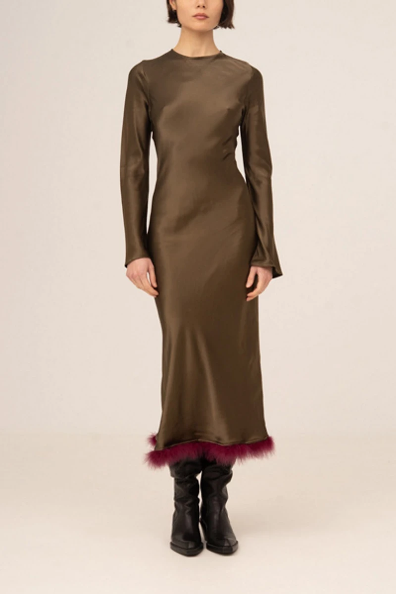 Carmen Says Elf Feather Dress