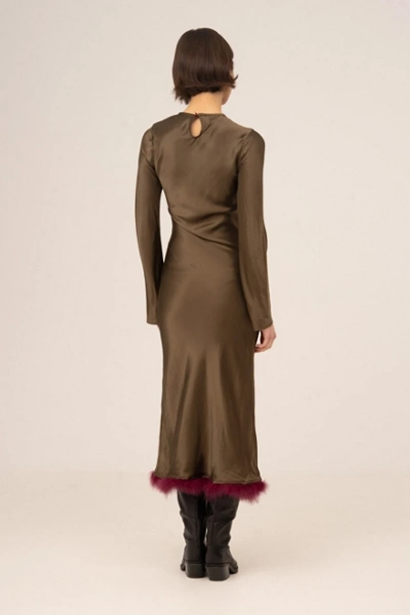 Carmen Says Elf Feather Dress