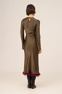 Carmen Says Elf Feather Dress