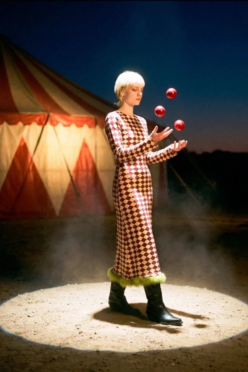 Carmen Says Elf Feather Dress