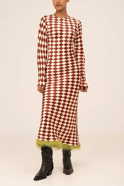 Carmen Says Elf Feather Dress