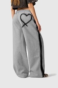 Aelfric Eden Graffiti Heart Baggy Sweatpants