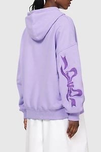 Aelfric Eden Cherry Bow Embroidery Hoodie