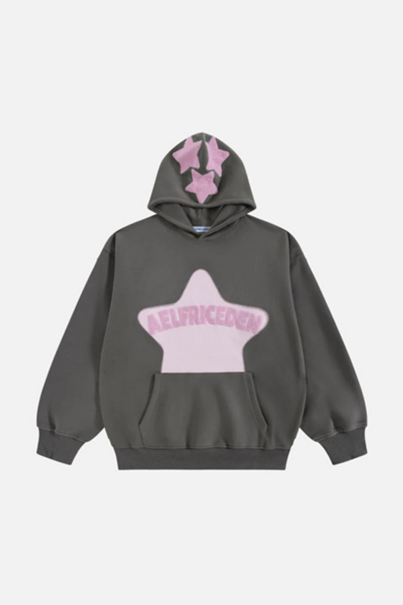 Aelfric Eden Vintage Embroidery Star V303 Hoodie