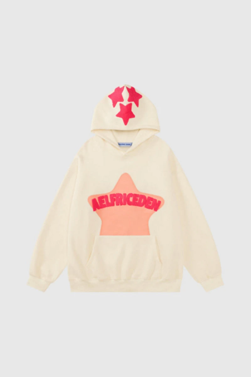 Aelfric Eden Vintage Embroidery Star V303 Hoodie