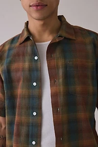 Service Works Plaid Resort Shirt