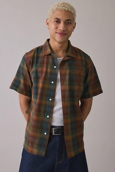 Service Works Plaid Resort Shirt