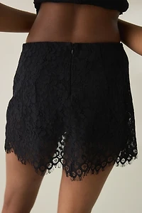 AFRM Presley Lace Micro Mini Skirt