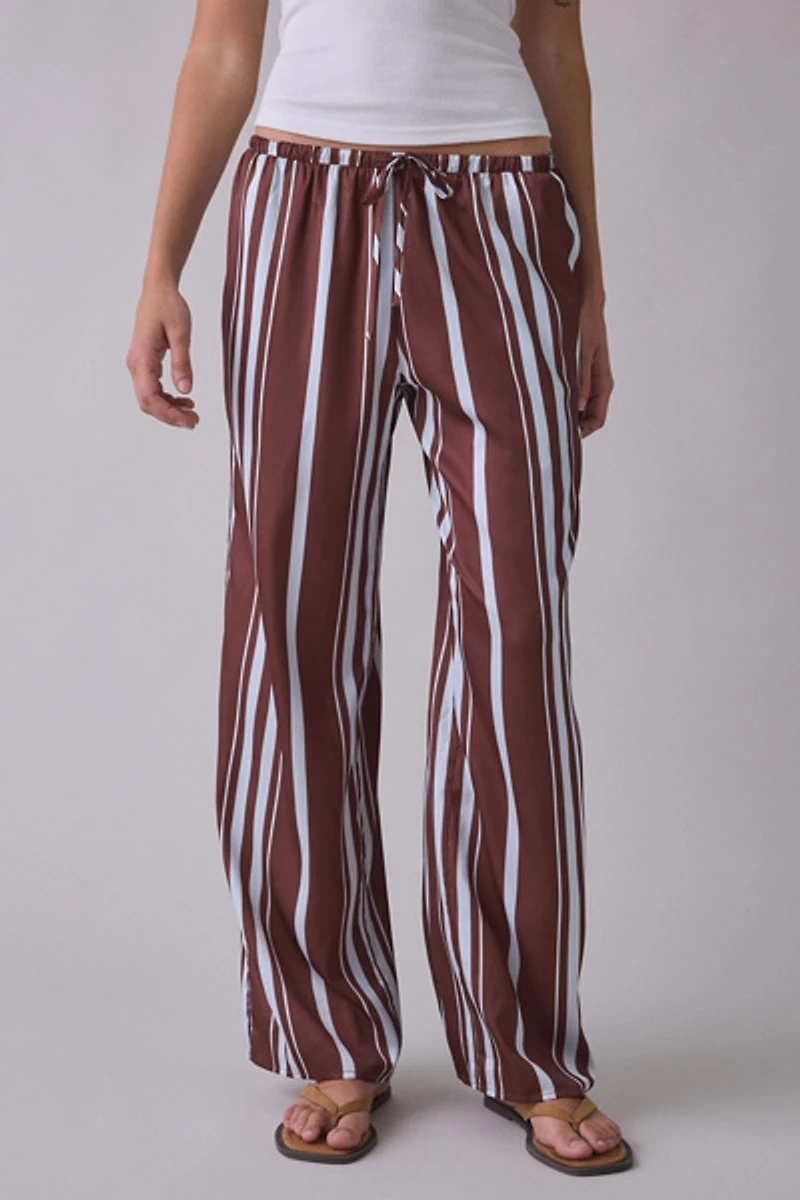 Kimchi Blue Andy Striped Pull-On Baggy Pants