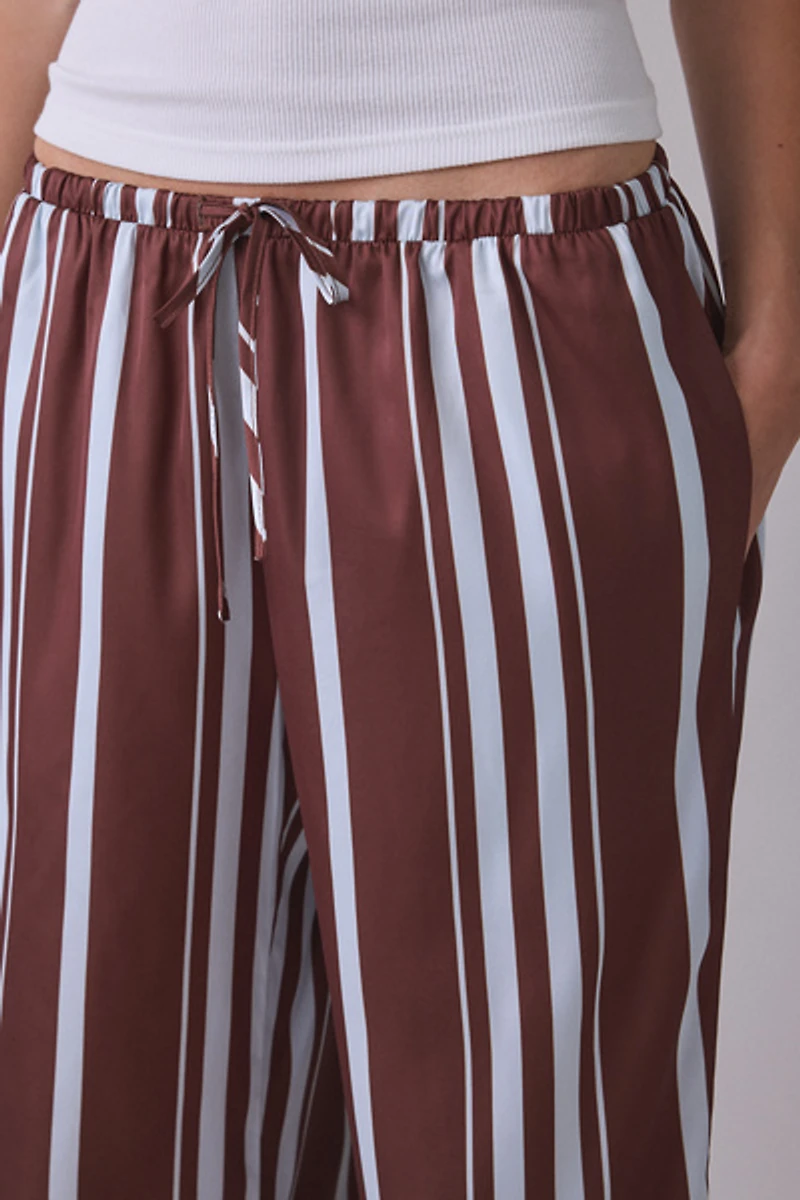 Kimchi Blue Andy Striped Pull-On Baggy Pants