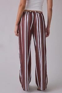 Kimchi Blue Andy Striped Pull-On Baggy Pants