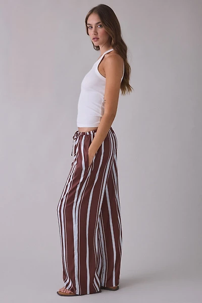 Kimchi Blue Andy Striped Pull-On Baggy Pants