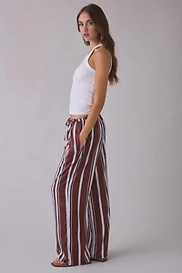Kimchi Blue Andy Striped Pull-On Baggy Pants