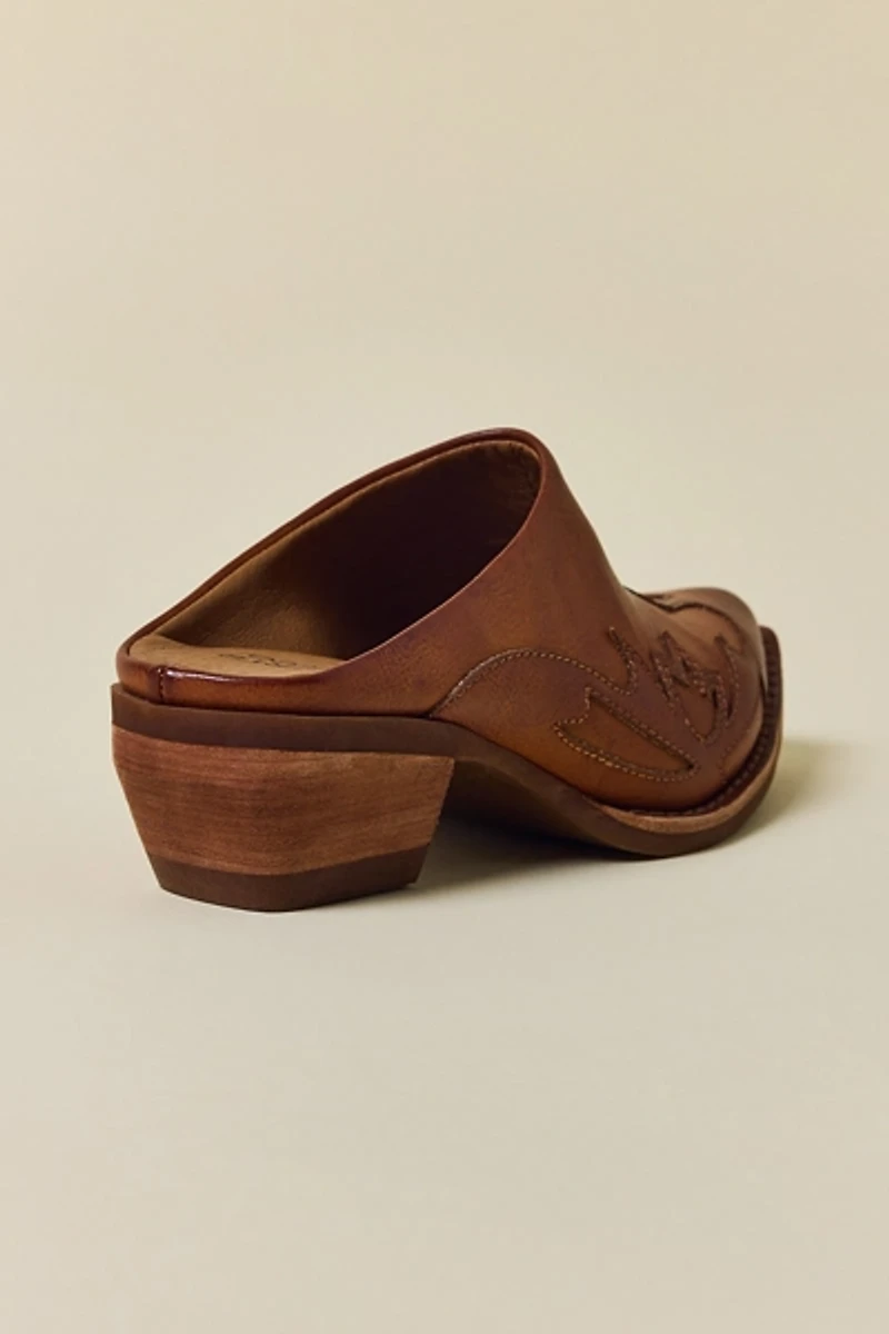 Frye & Co Irlene Western Mules