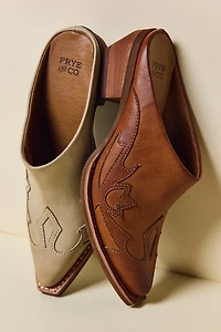 Frye & Co Irlene Western Mules