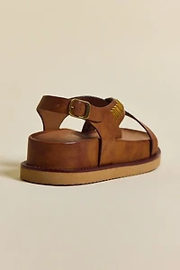 Frye & Co Ramblyn Cross-Strap Sandals
