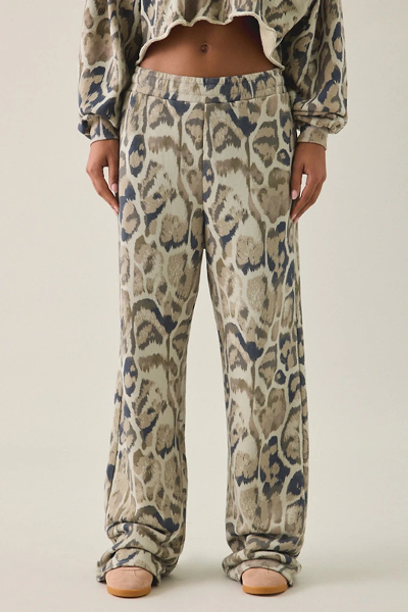AFRM Finely French Terry Straight Leg Sweatpants