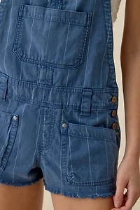 BDG Wildwood Canvas Mini Shortalls