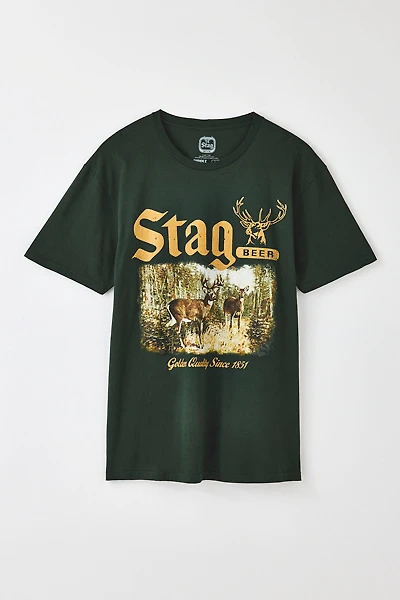 Stag Beer Deer Graphic Tee