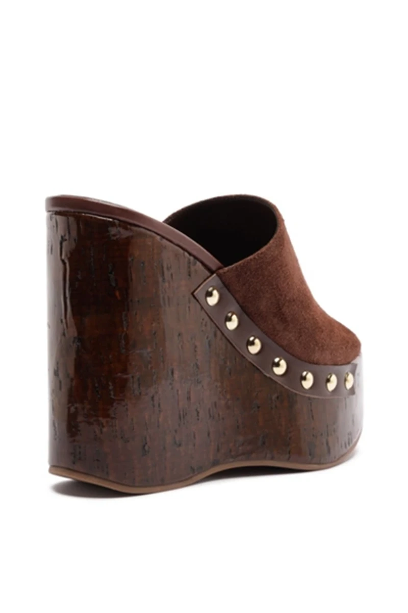 Schutz Dalle Studs Platform Mule Sandal