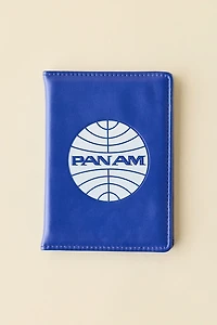 Pan Am Logo Faux Leather Passport Cover