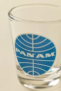 Pan Am Logo Shot Glass