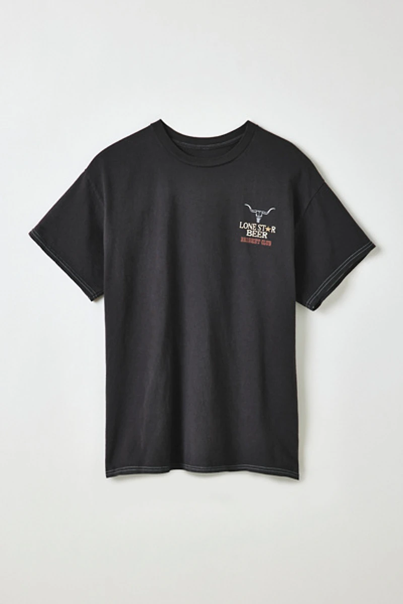 Lone Star Beer Texas BBQ Graphic Tee