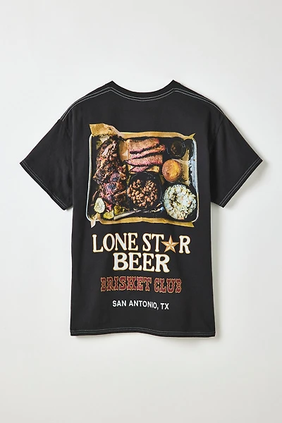 Lone Star Beer Texas BBQ Graphic Tee