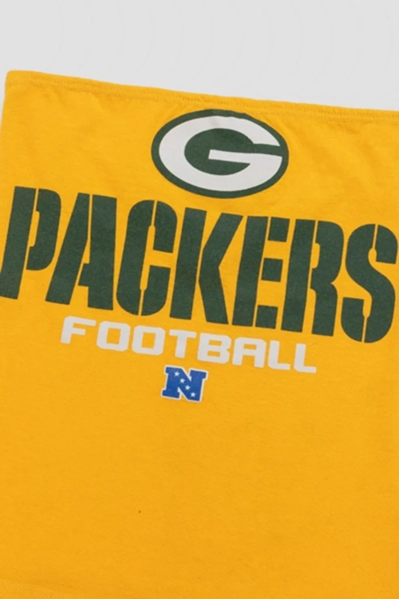 Frankie Collective Rework Green Bay Packers Football Tube Top
