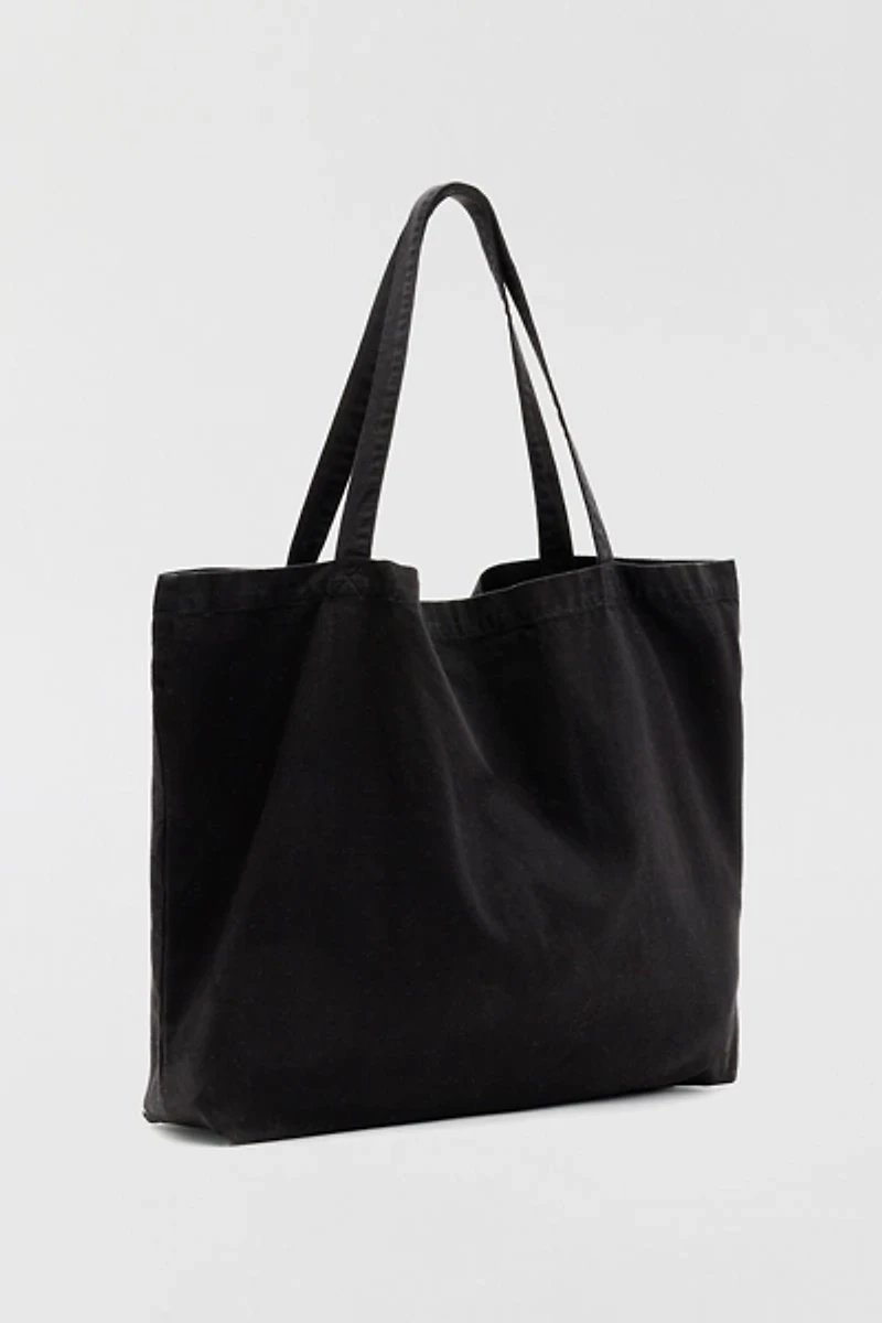 AllSaints Underground Logo Printed Tote Bag