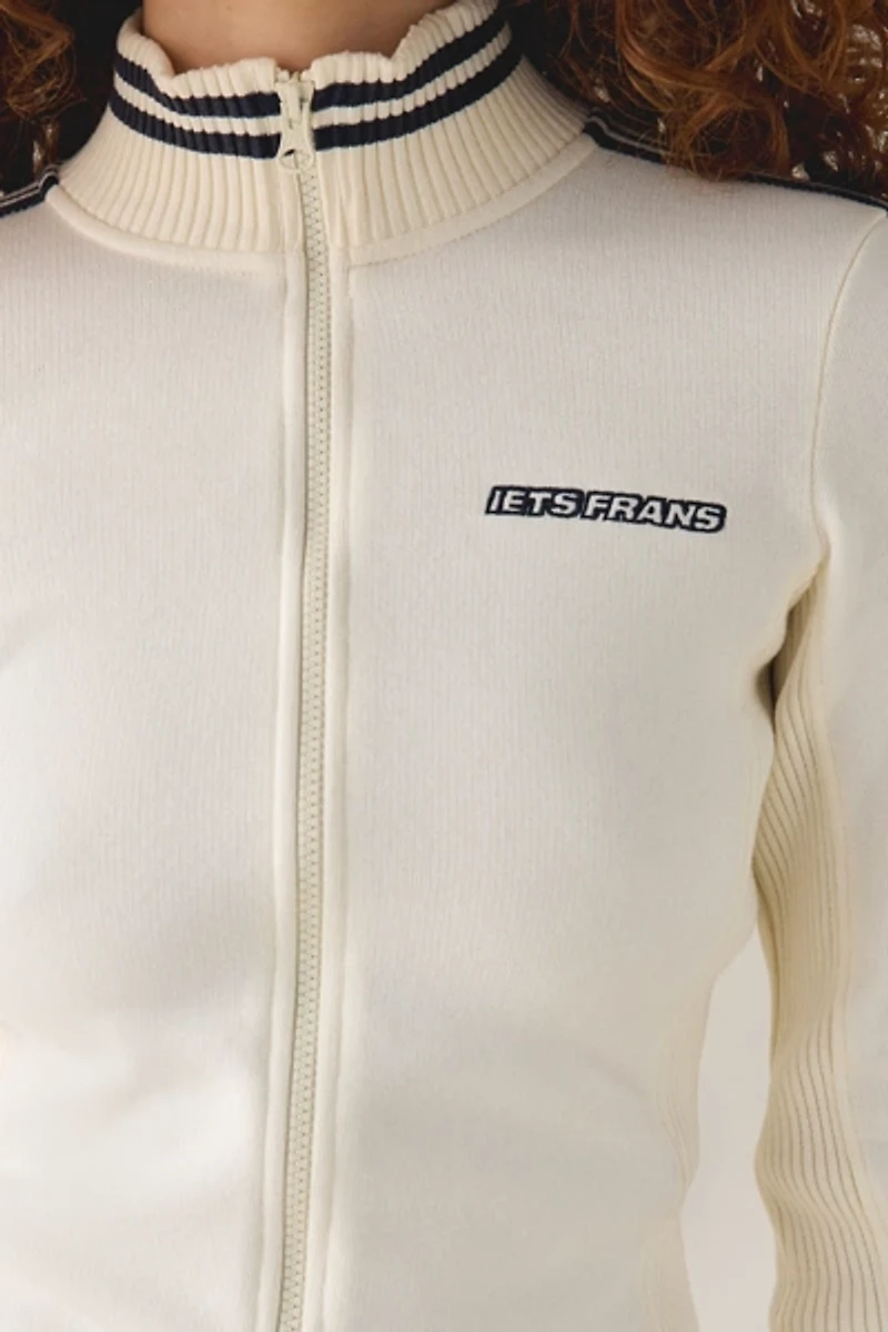 iets frans… Trip Track Zip-Up Sweater