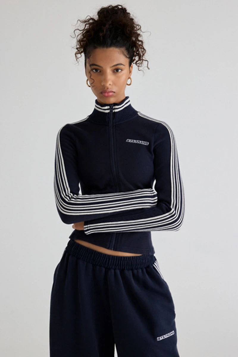 iets frans… Trip Track Zip-Up Sweater