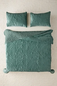 Jungalow By Justina Blakeney Secret Garden Velvet Quilt Set