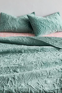 Jungalow By Justina Blakeney Secret Garden Velvet Quilt Set