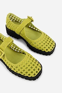 Intentionally Blank Veronique Woven Mary Jane