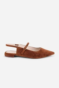 Intentionally Blank Escape Slingback Flat