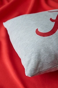 NCAA Logo Sweatshirt Throw Pillow
