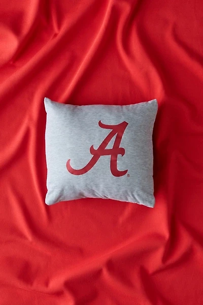 NCAA Logo Sweatshirt Throw Pillow