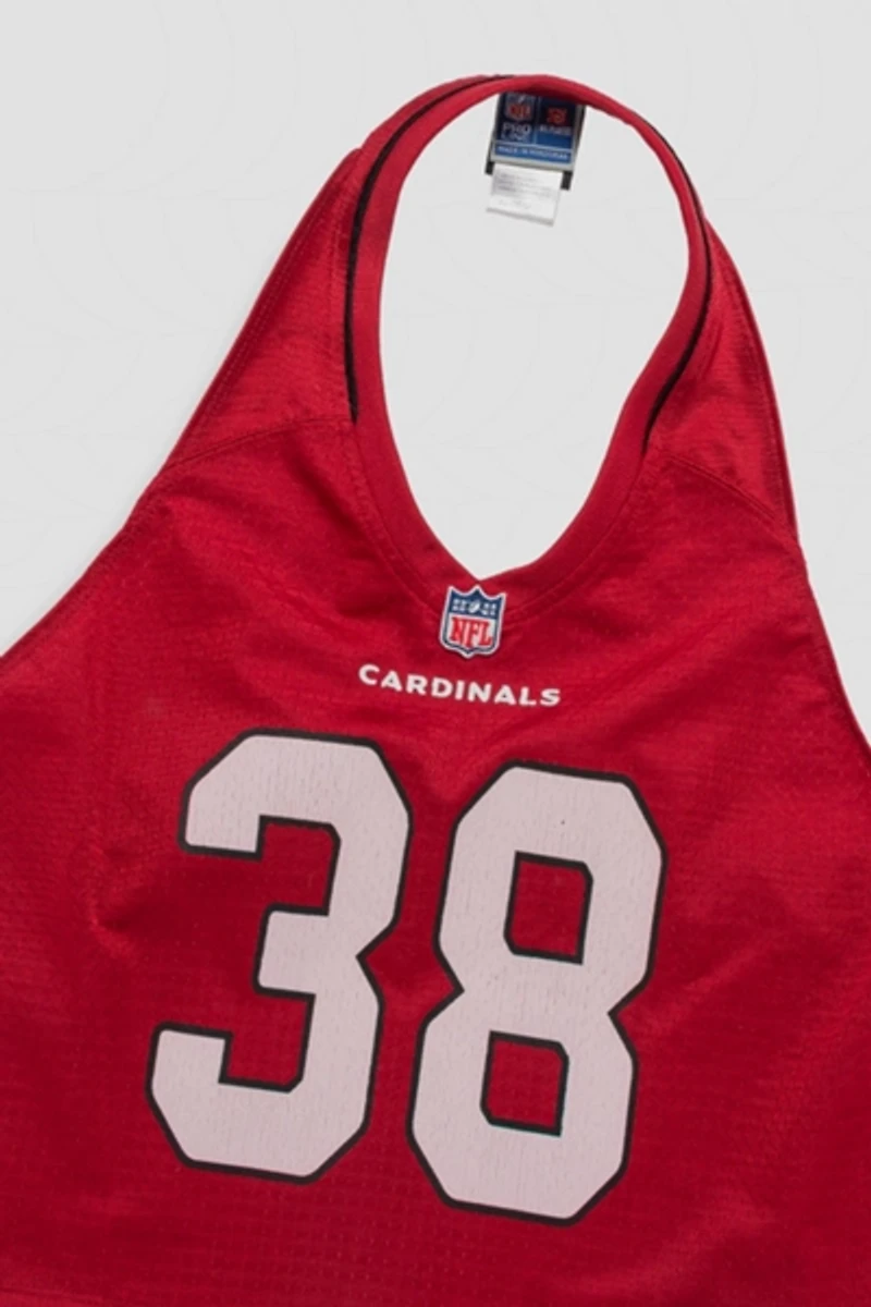 Rework  Arizona Cardinals Football Halter Top